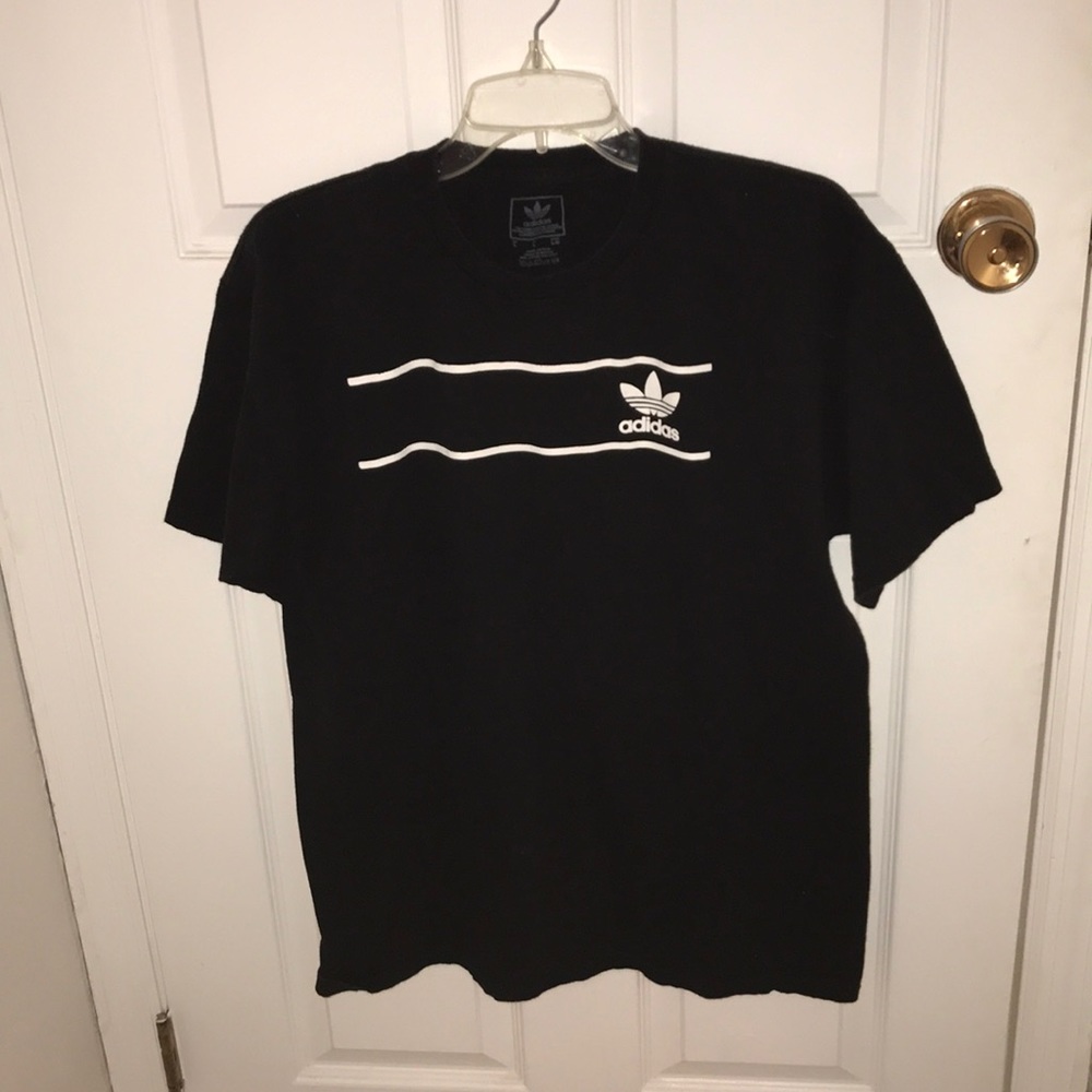 Black adidas shirt